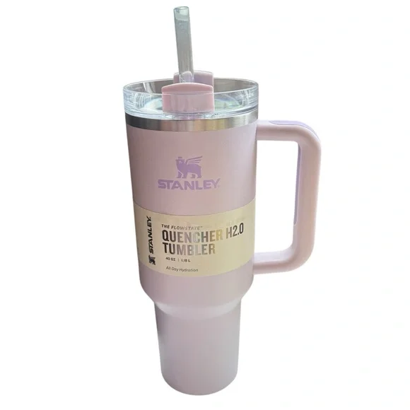 Stanley Quencher H2.0 FlowState Orchid Soft Matte 40 oz. Tumbler Water Cup NEW - Picture 1 of 7